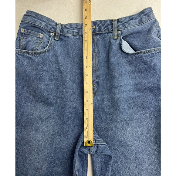 Urban Outfitters BDG Wide Leg Baggy Jeans High Rise Skater Y2K Grunge 34x31 - Picture 4 of 13